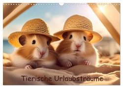 Cover-Bild zum Titel 'Tierische Urlaubsträume (Wandkalender 2026 DIN A3 quer), CALVENDO Monatskalender' von 'Tina Olbrich'