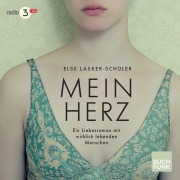 Cover-Bild zum Titel 'Mein Herz' von 'Else Lasker-Schüler, Michael Rodach'