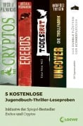 Cover-Bild zum Titel '5 kostenlose Jugendbuch-Thriller-Leseproben' von ''