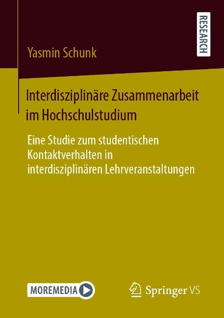 Interdisziplinäre Zusammenarbeit im Hochschulstudium - Yasmin Schunk