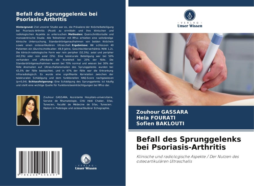 Befall des Sprunggelenks bei Psoriasis-Arthritis - Zouhour Gassara, Hela Fourati, Sofien Baklouti