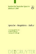 Cover-Bild zum Titel 'Sprache - Kognition - Kultur' von ''