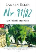 Cover-Bild zum Titel 'Nr. 91/92' von 'Lauren Elkin'