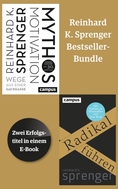 Reinhard K. Sprenger Bestseller-Bundle - Reinhard K. Sprenger