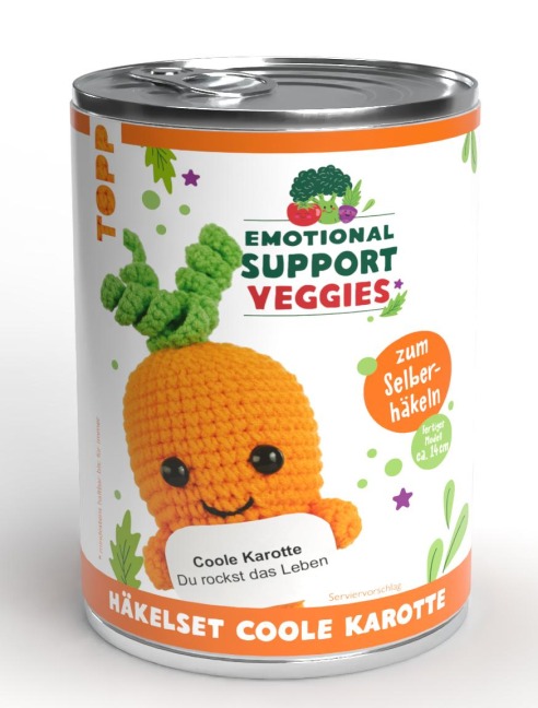 Emotional Support Veggies Häkelset Karotte - Esther Konrad