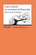Cover-Bild zum Titel 'Le avventure di Pinocchio' von 'Carlo Collodi'