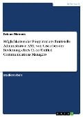 Möglichkeiten der Programmierschnittstelle Administrative XML von Cisco bei der Bedienung eines Cisco Unified Communications Managers - Fabian Meiners