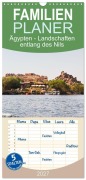 Cover-Bild zum Titel 'Familienplaner 2027 - Ägypten - Landschaften entlang des Nils mit 5 Spalten (Wandkalender, 21 x 45 cm) CALVENDO' von 'Simone Wenninger -Lichtblicke'