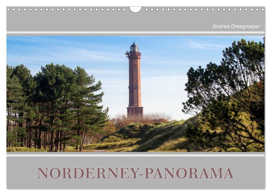 Norderney-Panorama (Wandkalender 2027 DIN A3 quer), CALVENDO Monatskalender - Andrea Dreegmeyer
