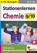 Cover-Bild zum Titel 'Stationenlernen Chemie / Klasse 9-10' von 'Erich Laber'