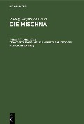 Cover-Bild zum Titel 'Baba meßia ("Mittlere Pforte" des Civilrechts)' von ''