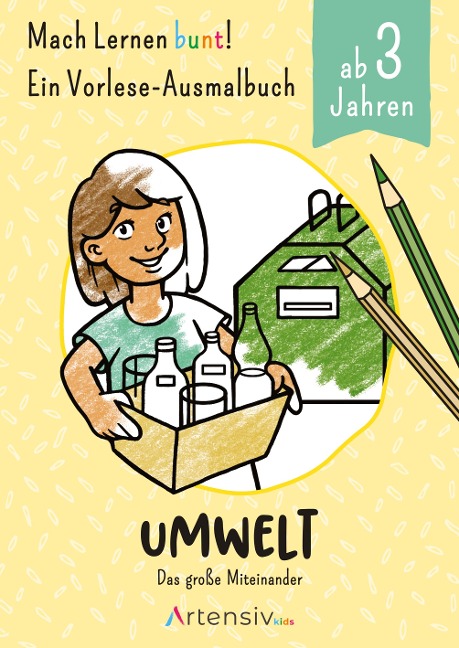 Umwelt - Ein Vorlese-Malbuch für Kinder ab 3 Jahren - Holger Schulz