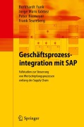 Cover-Bild zum Titel 'Geschäftsprozessintegration mit SAP' von 'Burkhardt Funk, Frank Teuteberg, Peter Niemeyer, Jorge Marx Gómez'