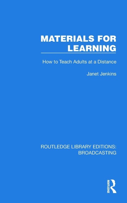 Materials for Learning - Janet Jenkins