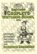 Cover-Bild zum Titel 'Bayerische Couplets und Wirtshausgsangl' von 'Georg Obermeier'