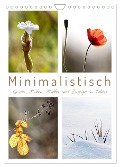 Minimalistisch, Gräser, Blüten, Blätter und Zweige im Fokus (Wandkalender 2025 DIN A4 hoch), CALVENDO Monatskalender - Sabine Löwer