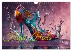 Cover-Bild zum Titel 'High Heels in Szene gesetzt (Wandkalender 2026 DIN A4 quer), CALVENDO Monatskalender' von 'Babett Paul'
