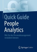 Cover-Bild zum Titel 'Quick Guide People Analytics' von 'Georg Loscher'