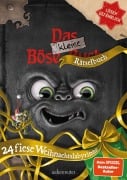 Cover-Bild zum Titel 'Das kleine Böse Rätselbuch - 24 fiese Weihnachtslabyrinthe (Das kleine Böse Buch)' von 'Magnus Myst'