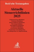 Cover-Bild zum Titel 'Aktuelle Steuerrichtlinien 2025' von ''
