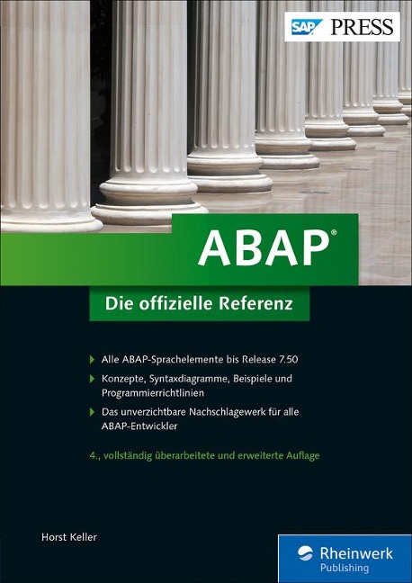 ABAP - Die offizielle Referenz - Horst Keller