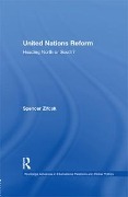 Cover-Bild zum Titel 'United Nations Reform' von 'Spencer Zifcak'