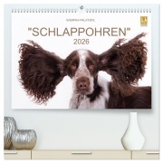 SCHLAPPOHREN (hochwertiger Premium Wandkalender 2026 DIN A2 quer), Kunstdruck in Hochglanz - Fotografin Sabrina Palatzke
