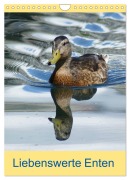 Cover-Bild zum Titel 'Liebenswerte Enten (Wandkalender 2026 DIN A4 hoch), CALVENDO Monatskalender' von 'Kattobello Kattobello'