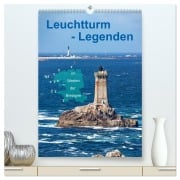 Cover-Bild zum Titel 'Leuchtturm-Legenden im Westen der Bretagne (hochwertiger Premium Wandkalender 2026 DIN A2 hoch), Kunstdruck in Hochglanz' von 'Etienne Benoît'