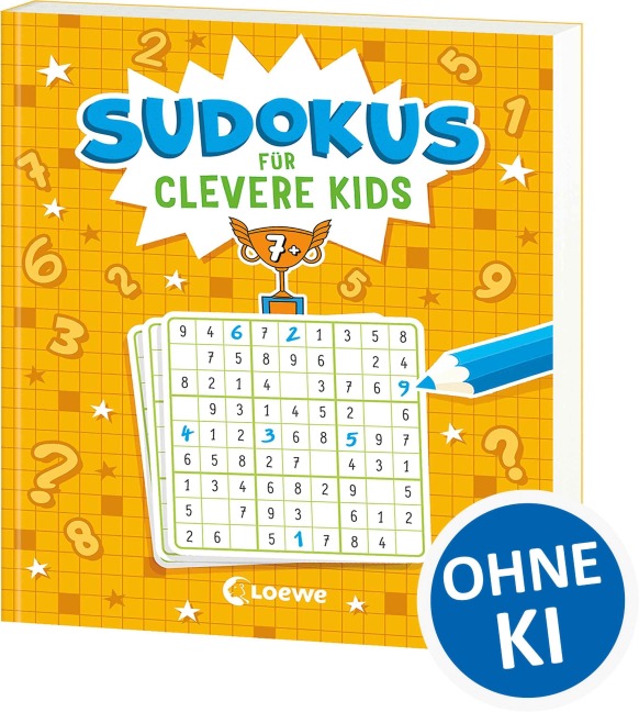 Sudokus für clevere Kids 7+ [gelb] - 