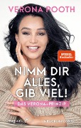 Cover-Bild zum Titel 'Nimm dir alles, gib viel' von 'Verona Pooth'