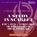 Cover-Bild zum Titel 'A Study in Scarlet (Part 1: Being a Reprint from the Reminiscences of John H. Watson, M.D.)' von 'Arthur Conan Doyle'
