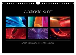 Abstrakte Kunst (Wandkalender 2026 DIN A4 quer), CALVENDO Monatskalender - André Zimmeck