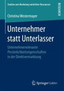 Cover-Bild zum Titel 'Unternehmer statt Unterlasser' von 'Christina Westermayer'