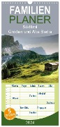 Familienplaner 2024 - Südtirol - Gröden und Alta Badia mit 5 Spalten (Wandkalender, 21 x 45 cm) CALVENDO - Kordula Uwe Vahle