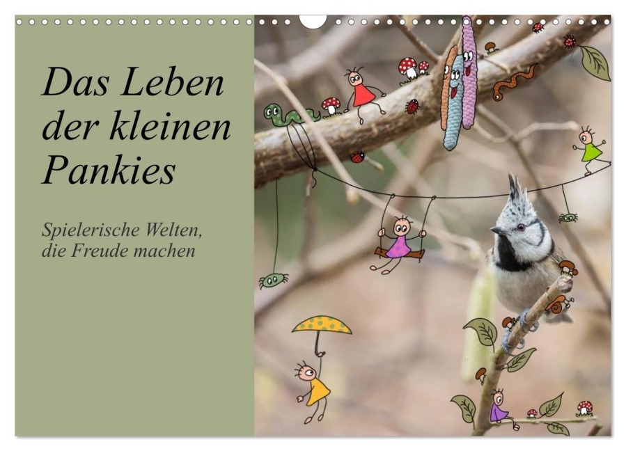 Das Leben der kleinen Pankies (Wandkalender 2027 DIN A3 quer), CALVENDO Monatskalender - Heike Langenkamp