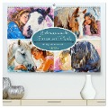 Seelenverwandte. Frauen und Pferde. Die Magie der Verbundenheit (hochwertiger Premium Wandkalender 2025 DIN A2 quer), Kunstdruck in Hochglanz - Rose Hurley
