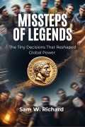 Cover-Bild zum Titel 'Missteps of Legends: The Tiny Decisions That Reshaped Global Power' von 'Sam W. Richard'