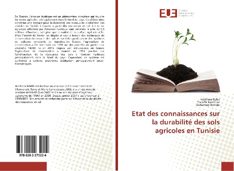 Etat des connaissances sur la durabilité des sols agricoles en Tunisie - Haithem Bahri, Taoufik Hermassi, Mohamed Annabi