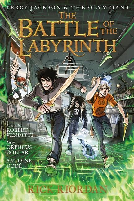 Percy Jackson and the Olympians: Battle of the Labyrinth: The Graphic Novel, The-Percy Jackson and the Olympians - Rick Riordan