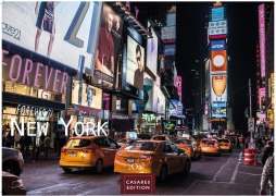 Cover-Bild zum Titel 'New York Kalender 2027 - Wandkalender | Fotokalender Nordamerika 35x50cm - Skylines, Streetlife & City-Lights der Metropole als stilvolle Deko für Büro oder Zuhause' von ''