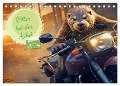 Otter bei der Arbeit (Tischkalender 2024 DIN A5 quer), CALVENDO Monatskalender - Rupert Kowalski