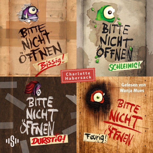 Bitte nicht öffnen: Bitte nicht öffnen - Meine große Hörbuchbox - Charlotte Habersack