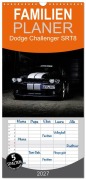 Cover-Bild zum Titel 'Familienplaner 2027 - Dodge Challenger SRT8 mit 5 Spalten (Wandkalender, 21 x 45 cm) CALVENDO' von 'Andre Xander'