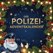 Cover-Bild zum Titel 'Der Polizei-Adventskalender' von 'Linus Neumann'