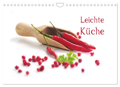 Leichte Küche / AT-Version (Wandkalender 2025 DIN A4 quer), CALVENDO Monatskalender - Tanja Riedel