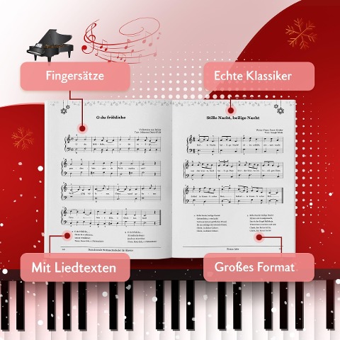 Bezaubernde Weihnachtslieder für Klavier - Franz Titscher