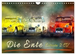 Die Ente - Citroën 2CV (Wandkalender 2026 DIN A4 quer), CALVENDO Monatskalender - Peter Roder