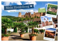 Cover-Bild zum Titel 'Mein Heidelberg - Unterwegs zwischen Neckar und Altstadt (Wandkalender 2026 DIN A3 quer), CALVENDO Monatskalender' von 'Thorsten Assfalg Photographie'