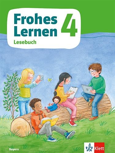 Frohes Lernen Lesebuch 4. Schulbuch Klasse 4. Ausgabe Bayern - 
